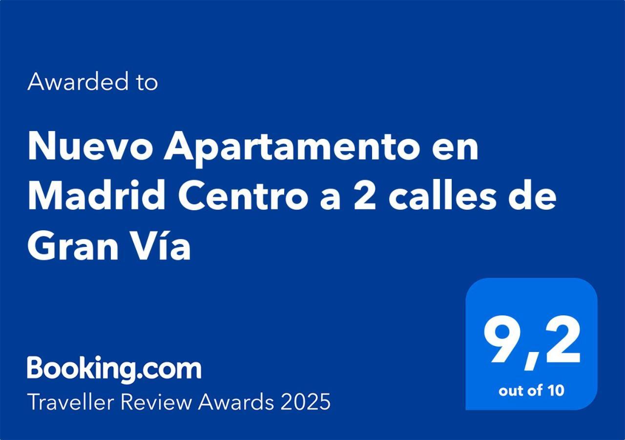 Nuevo Apartamento En Madrid Centro A 2 Calles De Gran Via Bagian luar foto